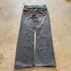 Bootcut Grey Regal Entertainment Southpole Styl Y2K Skater Vintage Jeans 34x32